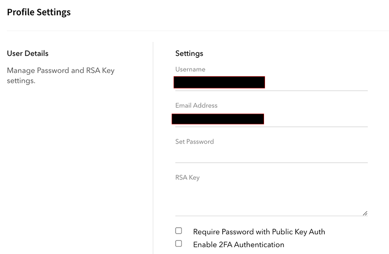 Couchdrop Profile Update used for SFTP to SharePoint