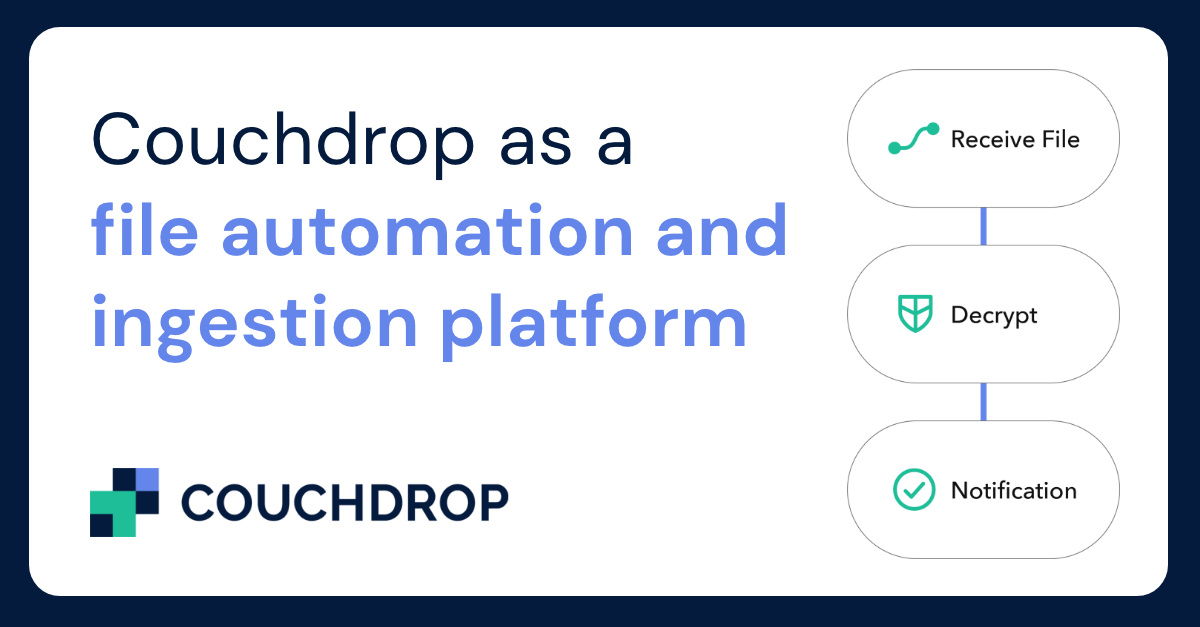 Couchdrop-as-a-file-automation-and-ingestion-platform