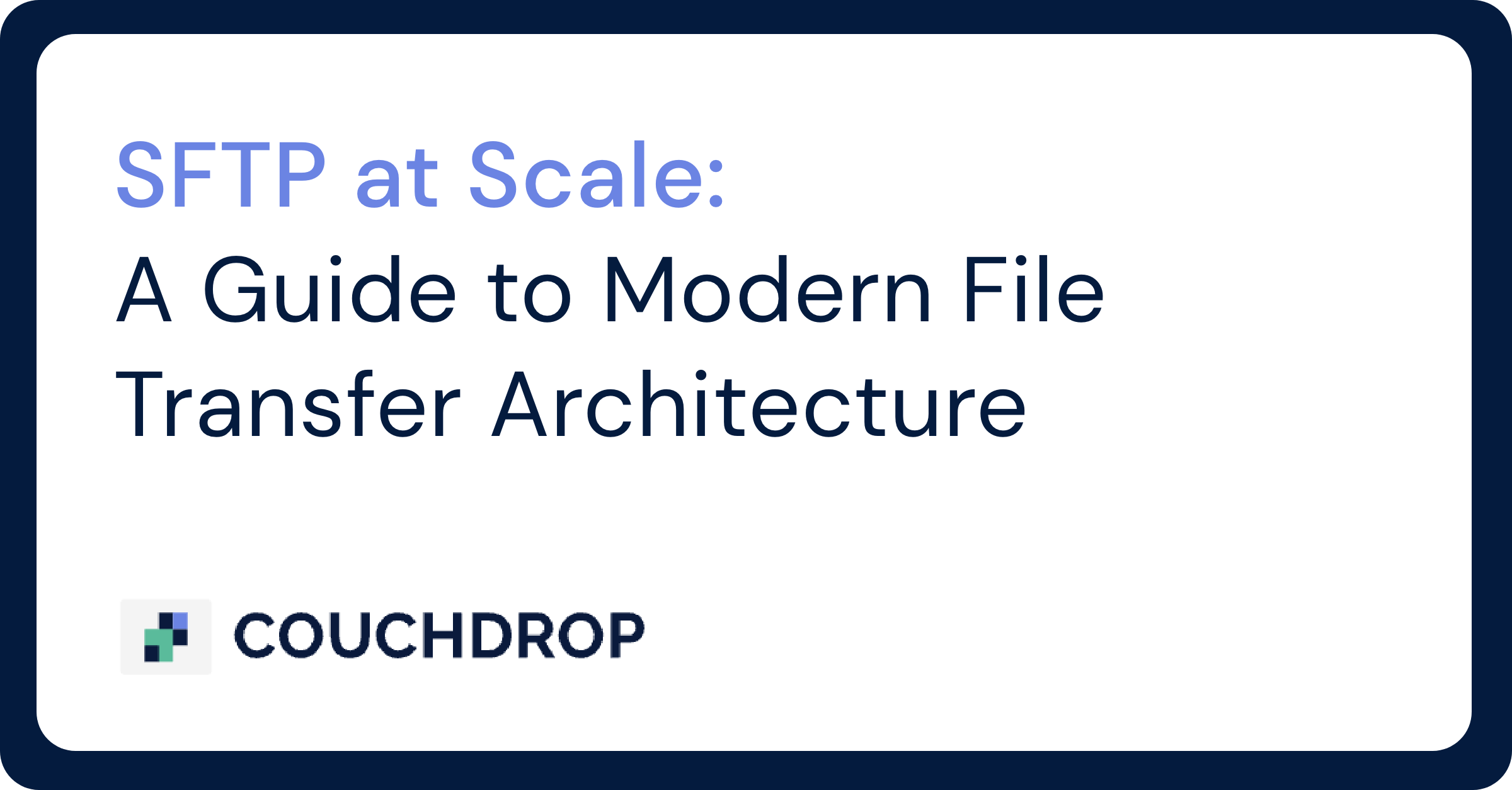 SFTP-at-scale