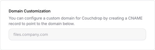 domain-customization