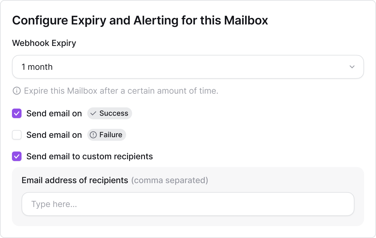 mailbox-config