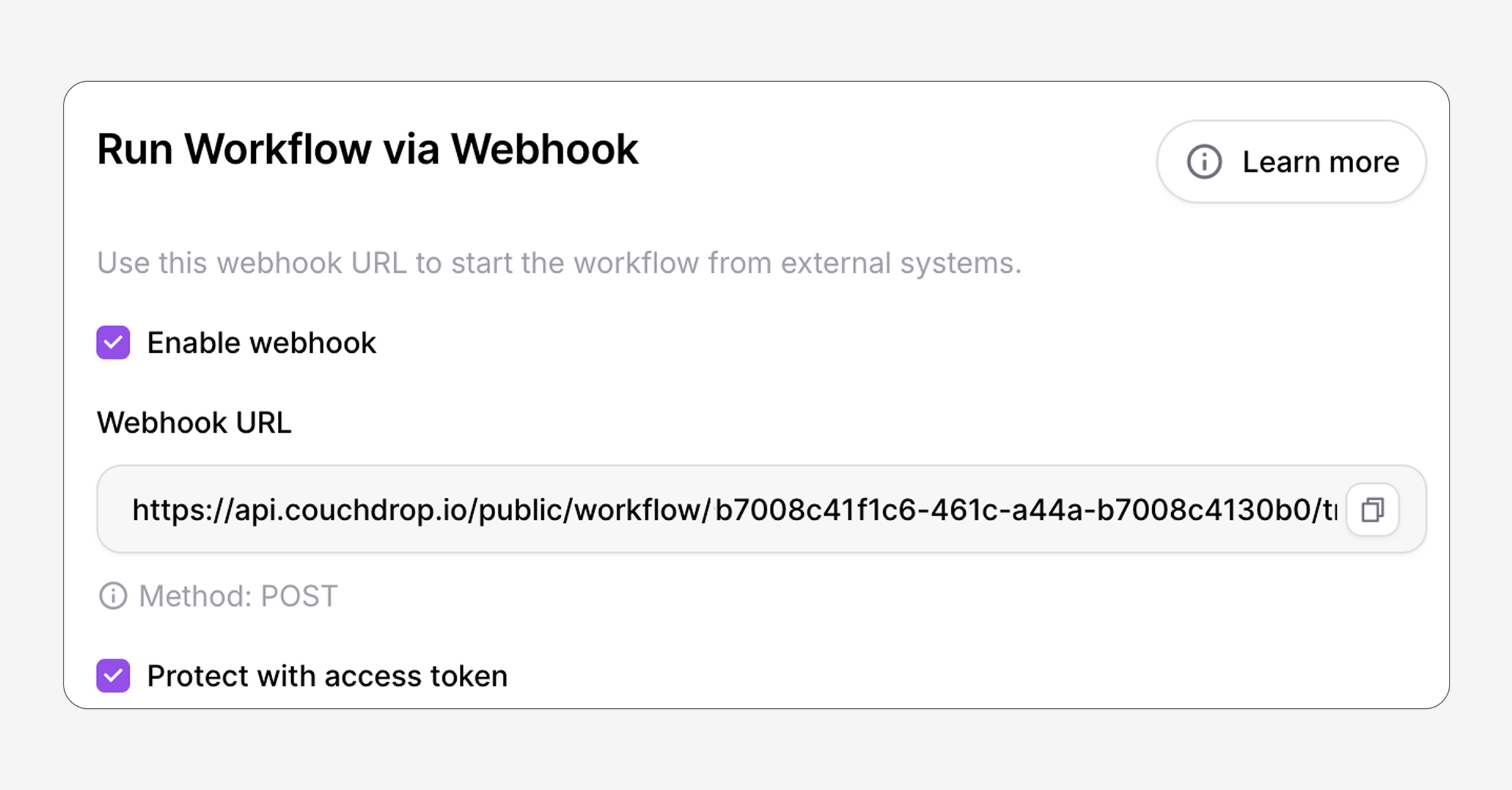 Webhook Trigger and Workflow Improvements