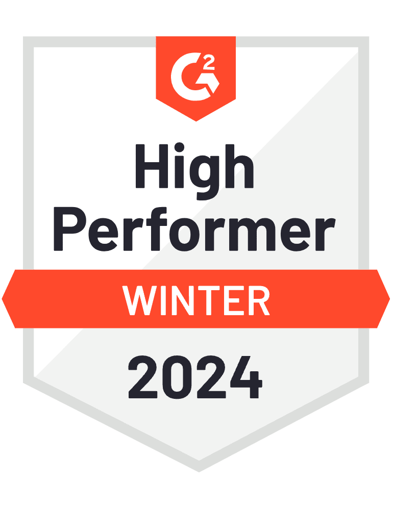 G2 Medal High Performer Fall 2023