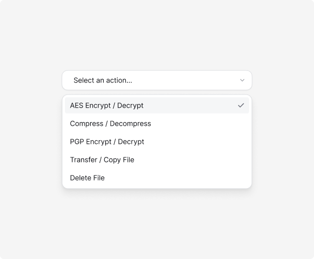 Automate file processing workflows